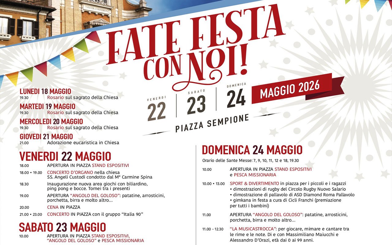 Fate Festa con noi