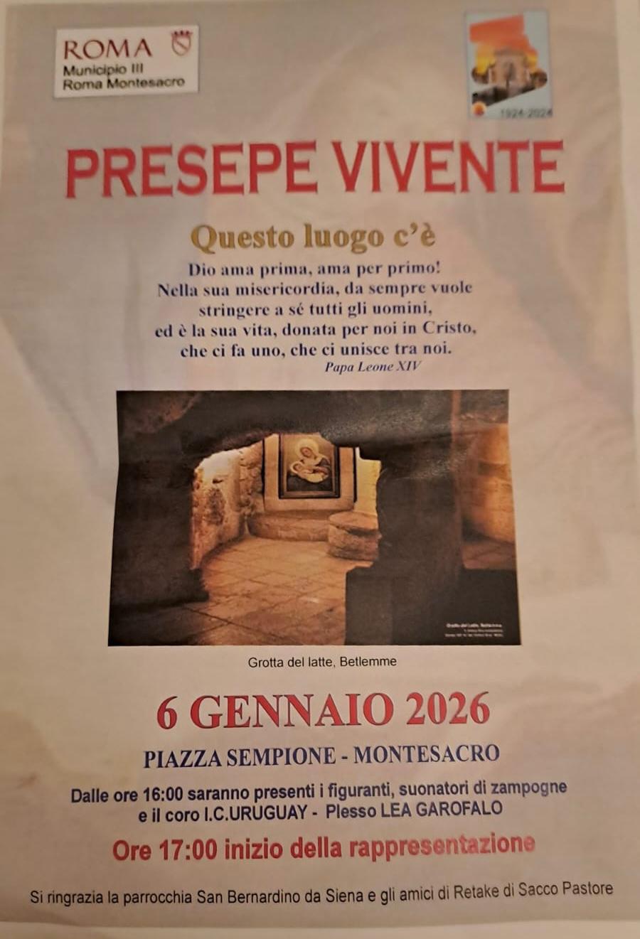 RAPPRESENTAZIONE DEL PRESEPE VIVENTE